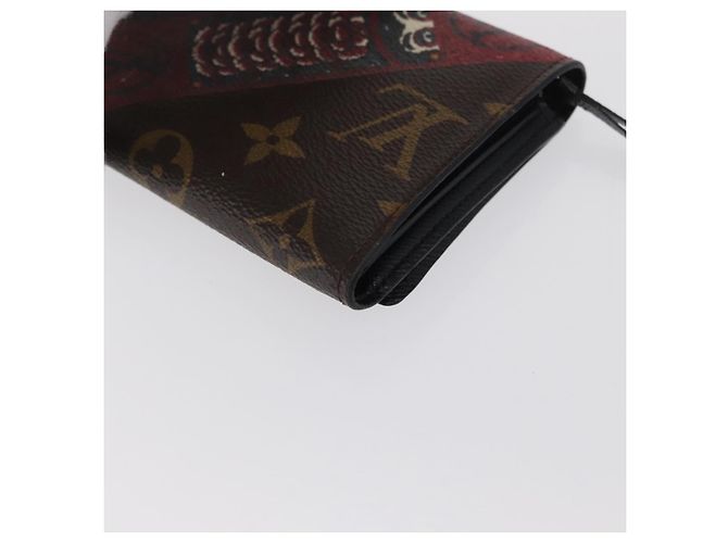 LOUIS VUITTON Portafoglio Victorine Monogram Kabuki M67253 Auth hk3432 Monogramma - vista 11