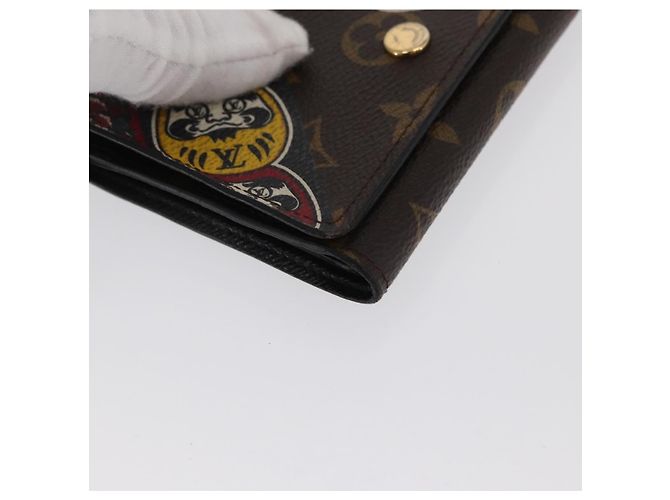 LOUIS VUITTON Portafoglio Victorine Monogram Kabuki M67253 Auth hk3432 Monogramma - vista 8