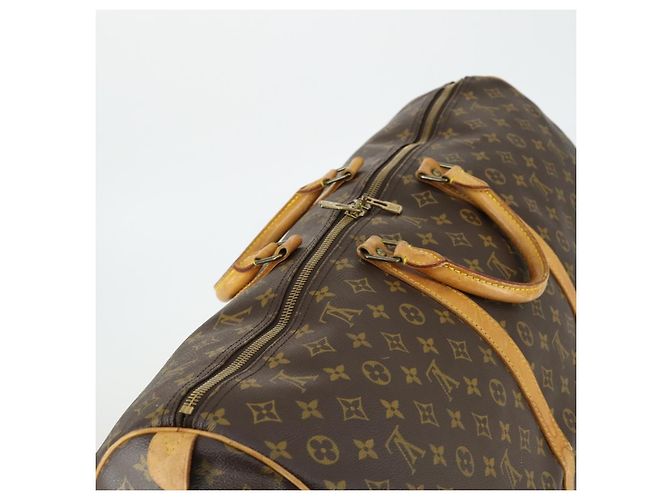 LOUIS VUITTON Borsa Boston Monogram Keepall 60 M41422 LV Auth ep13028 Monogramma - vista 6