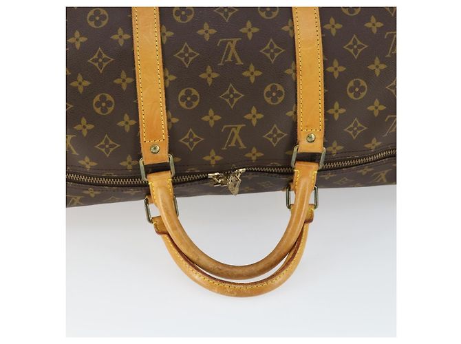 LOUIS VUITTON Borsa Boston Monogram Keepall 60 M41422 LV Auth ep13028 Monogramma - vista 7