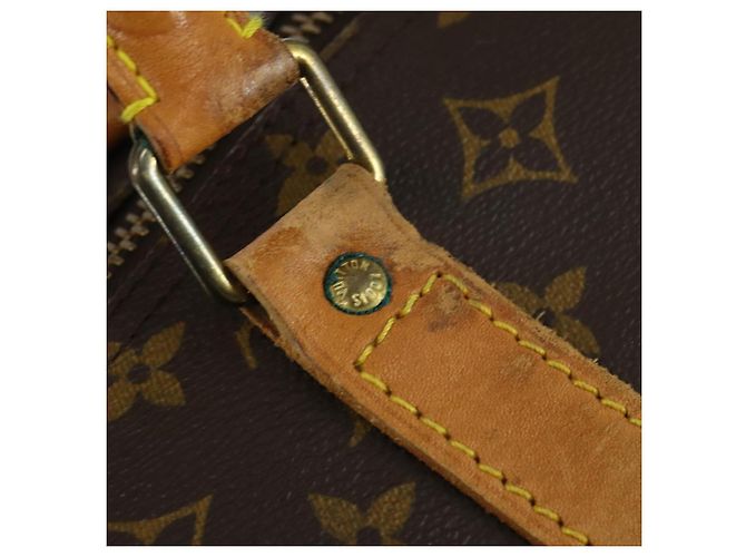 LOUIS VUITTON Borsa Boston Monogram Keepall 60 M41422 LV Auth ep13028 Monogramma - vista 9