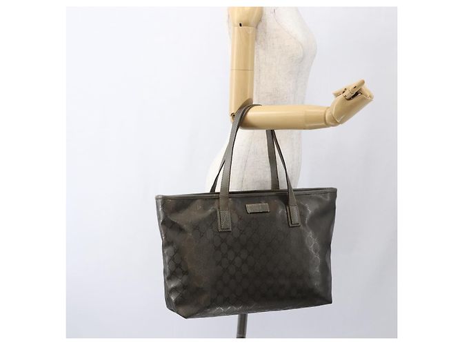 Borsa tote GG Implementation Gucci Oro 211137 Auth 170316 D'oro - vista 22