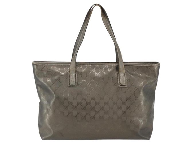 Borsa tote GG Implementation Gucci Oro 211137 Auth 170316 D'oro - vista 3