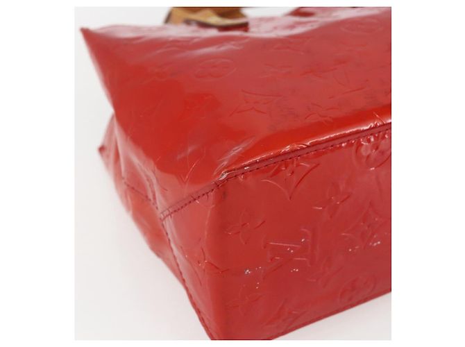 LOUIS VUITTON Monogram Vernis Reade PM Borsa a Mano Rossa M91088 LV Auth ka2020 Rosso - vista 13