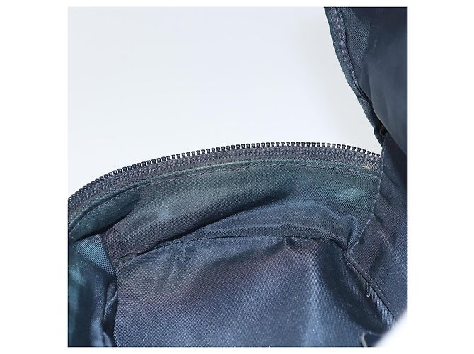 Pochette in Tela Trotter Christian Dior Blu Navy Oro Auth 170701 D'oro - vista 19