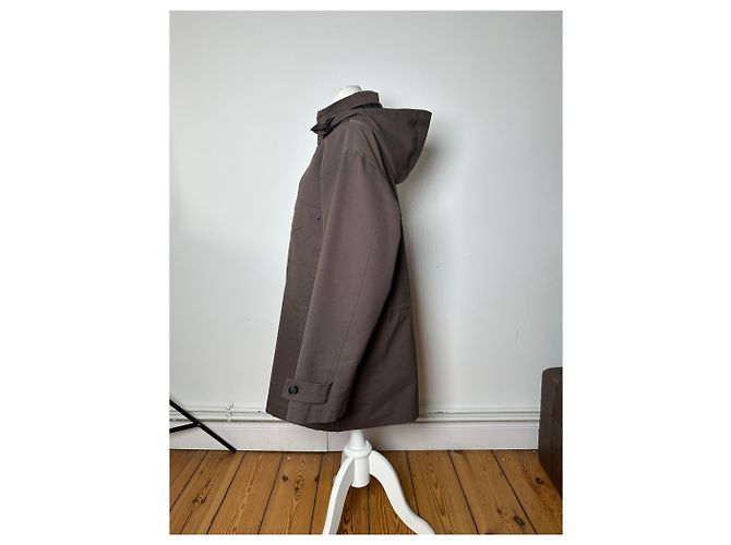 Parka Vintage Burberry Marrone L - vista 2