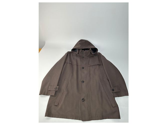 Parka Vintage Burberry Marrone L - vista 4