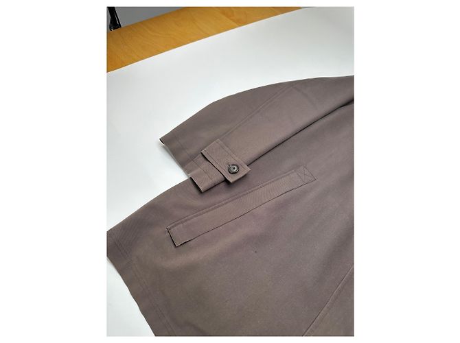 Parka Vintage Burberry Marrone L - vista 5