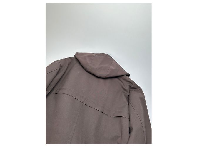 Parka Vintage Burberry Marrone L - vista 9