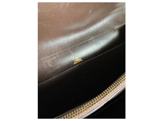 Vintage Loewe Madrid Lederhandtasche braun - Ansicht 5