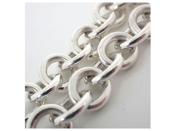 Bracciale charm in argento 925 Return to Round di Tiffany & Co. - vista 7