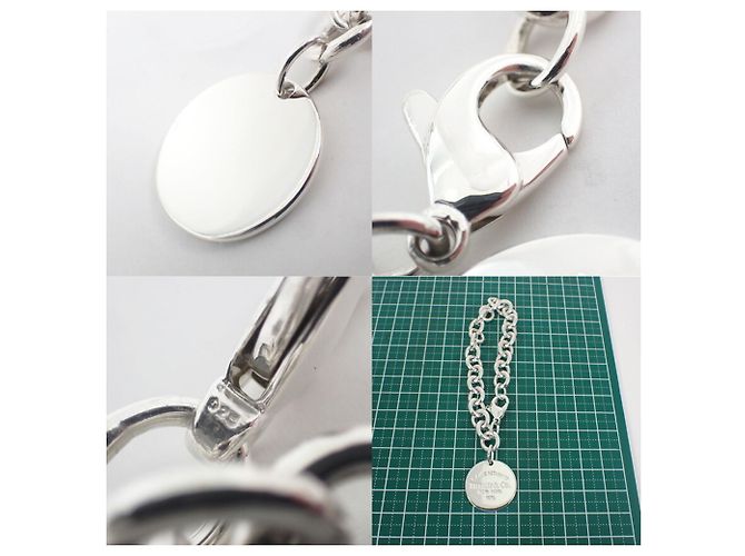 Bracciale charm in argento 925 Return to Round di Tiffany & Co. - vista 9