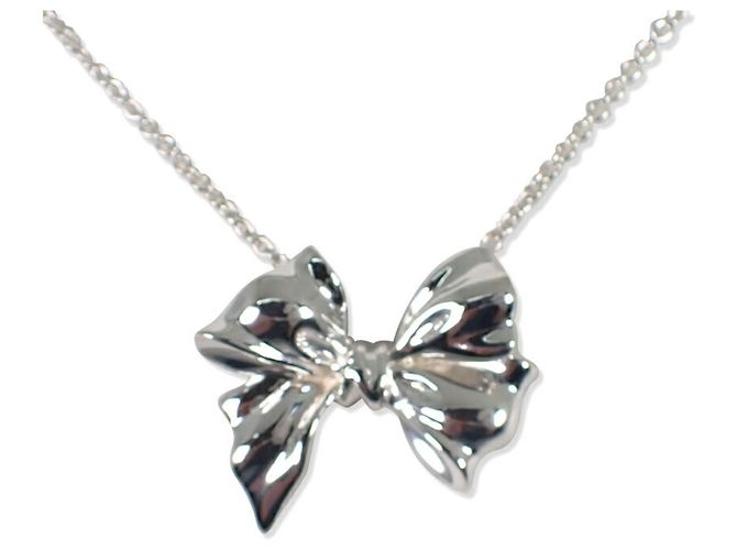 Pendente Collana Motivo Nastro Tiffany & Co. 925 - vista 2