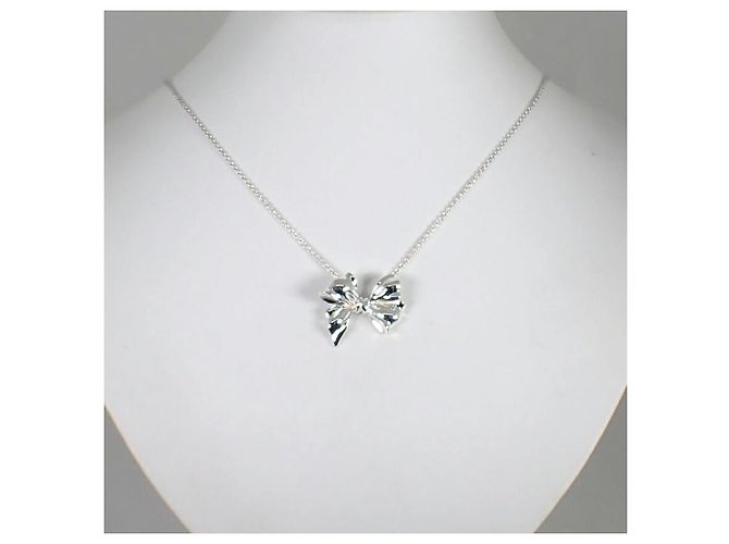 Pendente Collana Motivo Nastro Tiffany & Co. 925 - vista 3