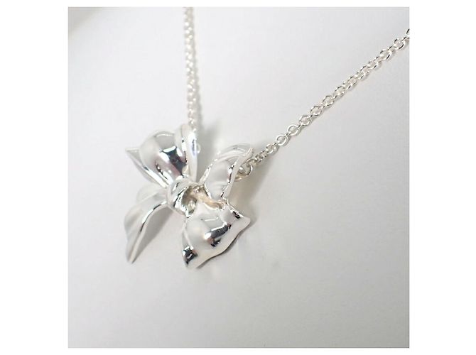 Pendente Collana Motivo Nastro Tiffany & Co. 925 - vista 5