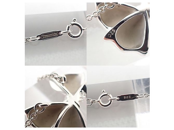 Pendente Collana Motivo Nastro Tiffany & Co. 925 - vista 9
