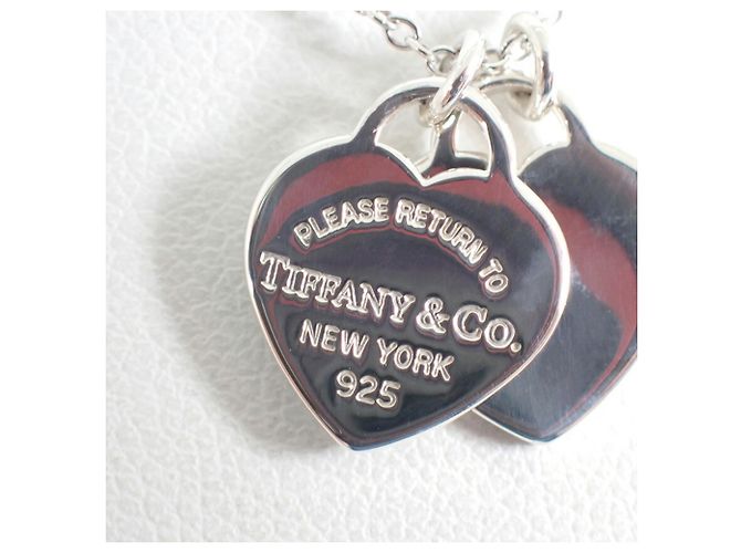 Return to Tiffany Collana Tag Doppio Cuore Ritorno 925 Tiffany & Co. - vista 4