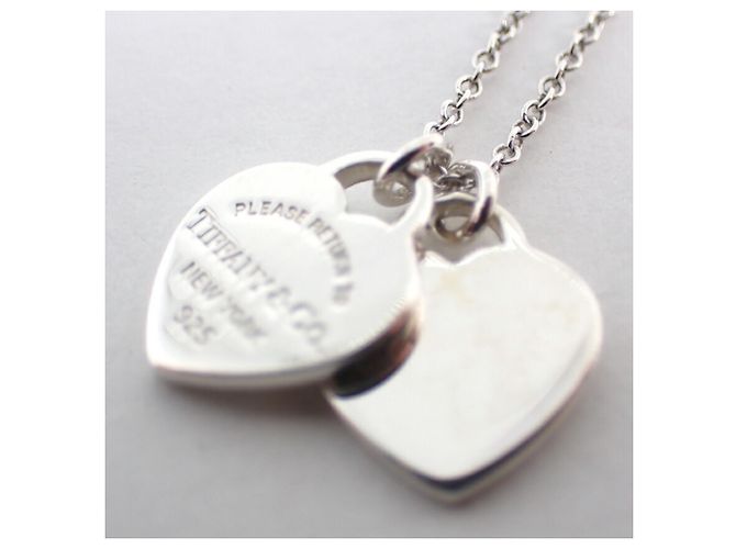 Return to Tiffany Collana Tag Doppio Cuore Ritorno 925 Tiffany & Co. - vista 7