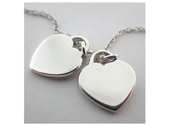 Return to Tiffany Collana Tag Doppio Cuore Ritorno 925 Tiffany & Co. - vista 8