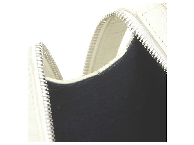 Borsa in pelle avorio Saint Laurent Crudo - vista 15