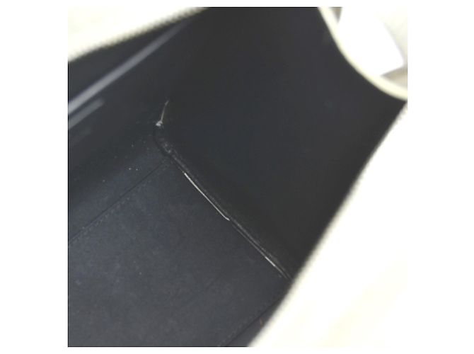 Borsa in pelle avorio Saint Laurent Crudo - vista 16