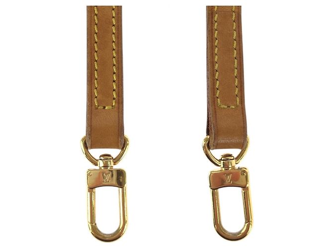 Cinghia a spalla in pelle marrone Louis Vuitton - vista 6