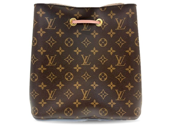 Néonoé Borsa a Spalla Louis Vuitton NeoNoe MM Monogram Rosa - vista 2