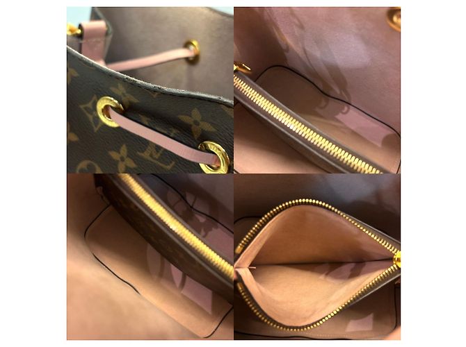 Néonoé Borsa a Spalla Louis Vuitton NeoNoe MM Monogram Rosa - vista 7