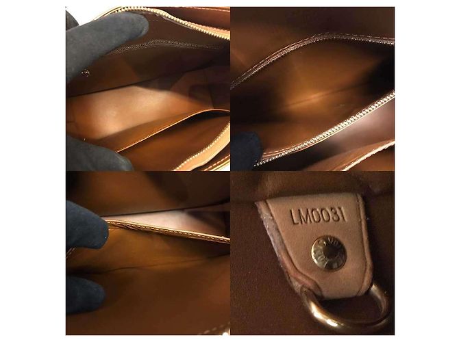 Borsa a mano Houston Louis Vuitton Marrone - vista 7
