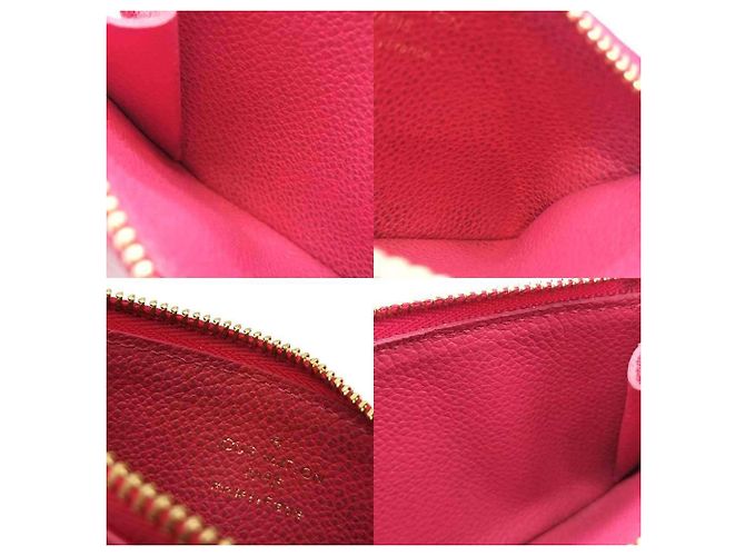 Monedero de cuero Monogram Empreinte Louis Vuitton en rosa - vista 6