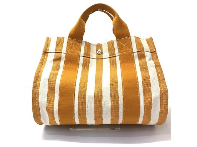 Hermès Cannes PM Handtasche Gelb - Ansicht 2