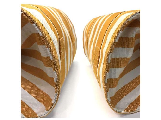 Hermès Cannes PM Handtasche Gelb - Ansicht 3