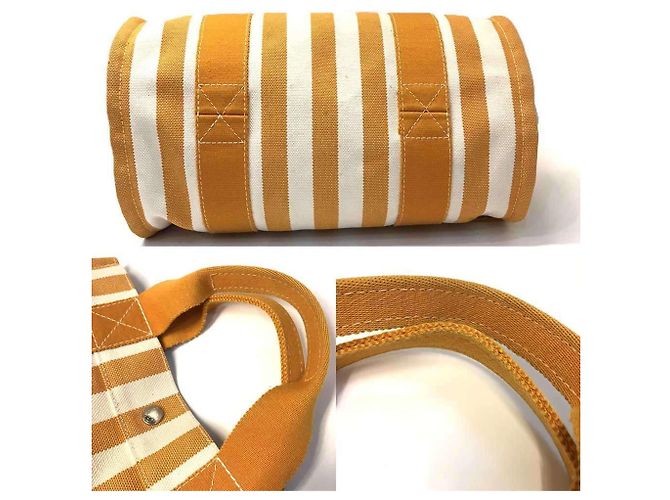 Hermès Cannes PM Handtasche Gelb - Ansicht 4