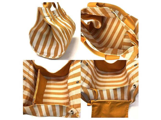 Hermès Cannes PM Handtasche Gelb - Ansicht 5