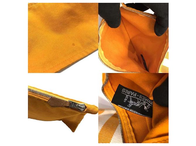 Hermès Cannes PM Handtasche Gelb - Ansicht 6