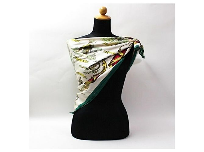 Sciarpa Hermès - LA COMMEDIA ITALIANA Multicolore Crudo - vista 3