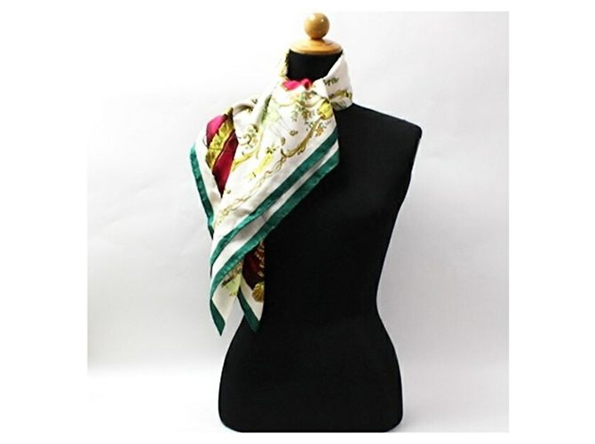 Sciarpa Hermès - LA COMMEDIA ITALIANA Multicolore Crudo - vista 4