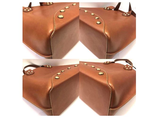 Triomphe Céline Sac fourre-tout en cuir marron Celine - vue 3