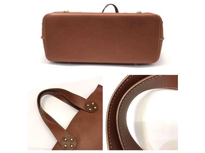 Triomphe Céline Sac fourre-tout en cuir marron Celine - vue 4