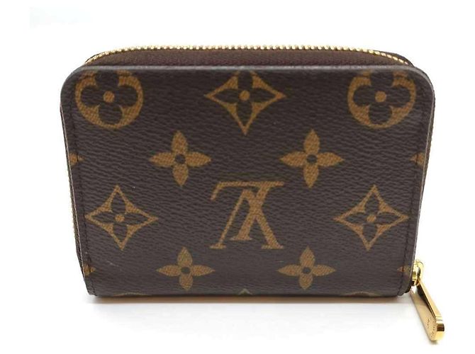 Monedero Zippy Monogram Louis Vuitton Castaño - vista 2