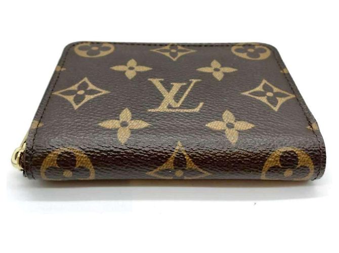 Monedero Zippy Monogram Louis Vuitton Castaño - vista 3
