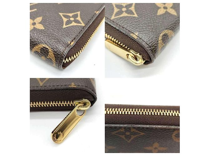 Monedero Zippy Monogram Louis Vuitton Castaño - vista 4
