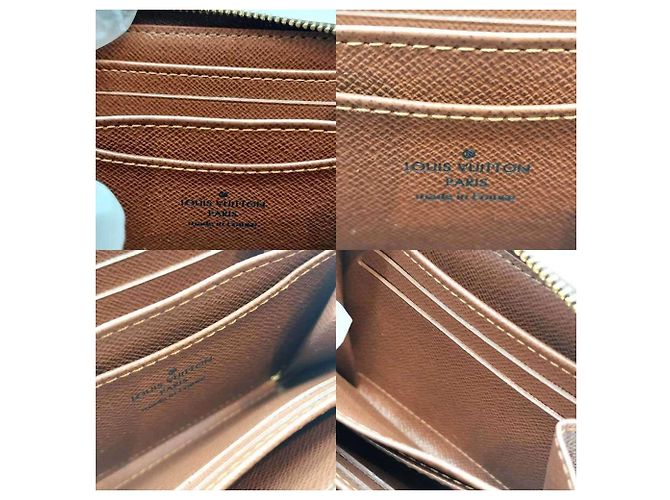 Monedero Zippy Monogram Louis Vuitton Castaño - vista 5
