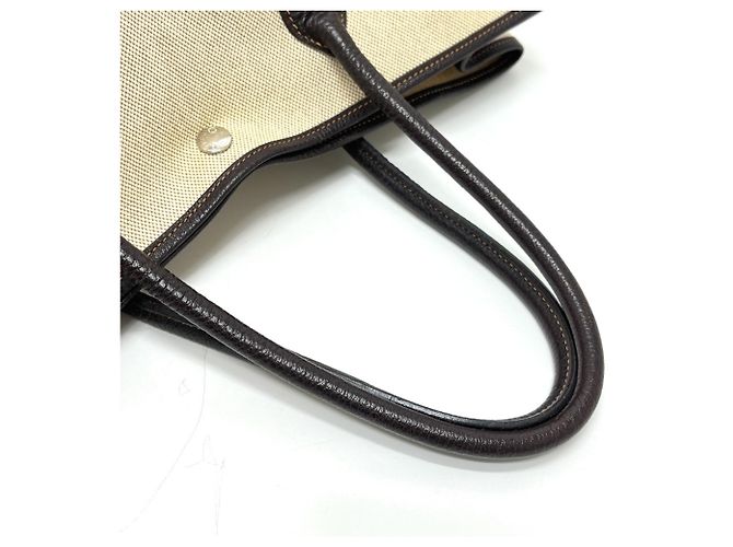 Hermès Hermes Garden Party PM Handtasche Braun Beige - Ansicht 10