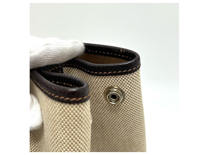 Hermès Hermes Garden Party PM Handtasche Braun Beige - Ansicht 13