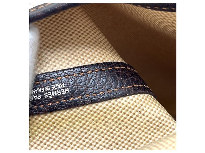 Hermès Hermes Garden Party PM Handtasche Braun Beige - Ansicht 17
