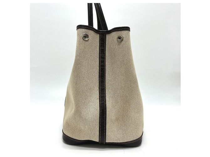Hermès Hermes Garden Party PM Handtasche Braun Beige - Ansicht 4