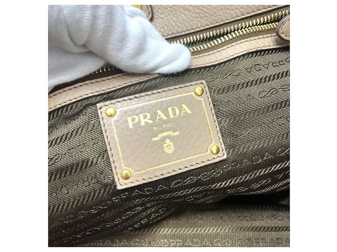 Borsa tote beige Prada BN1713 - vista 15
