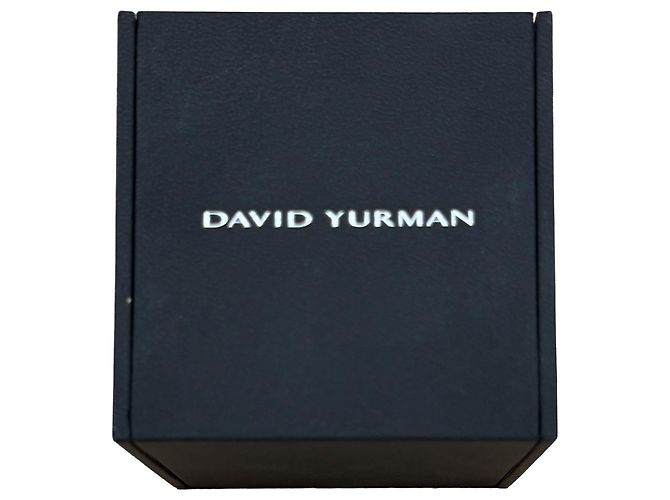 David Yurman Sterling Silver Diamond Cigar Ring - view 4