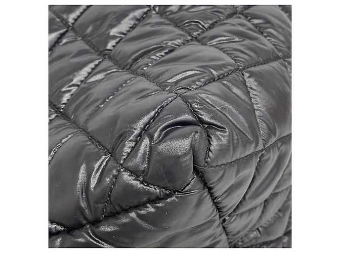 Chanel Coco Cocoon Nylon Tote Bag Schwarz - Ansicht 6